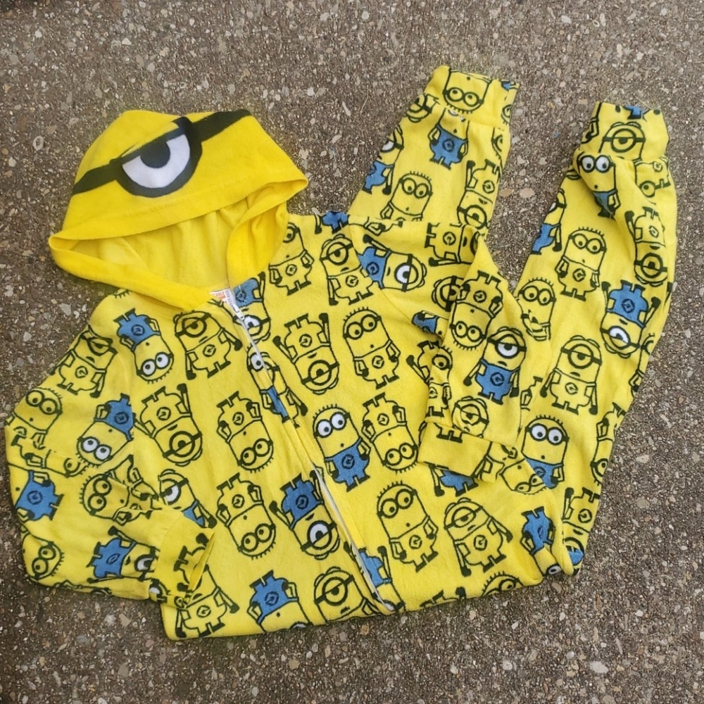Despicable Me Minions One Piece Pajamas Youth S